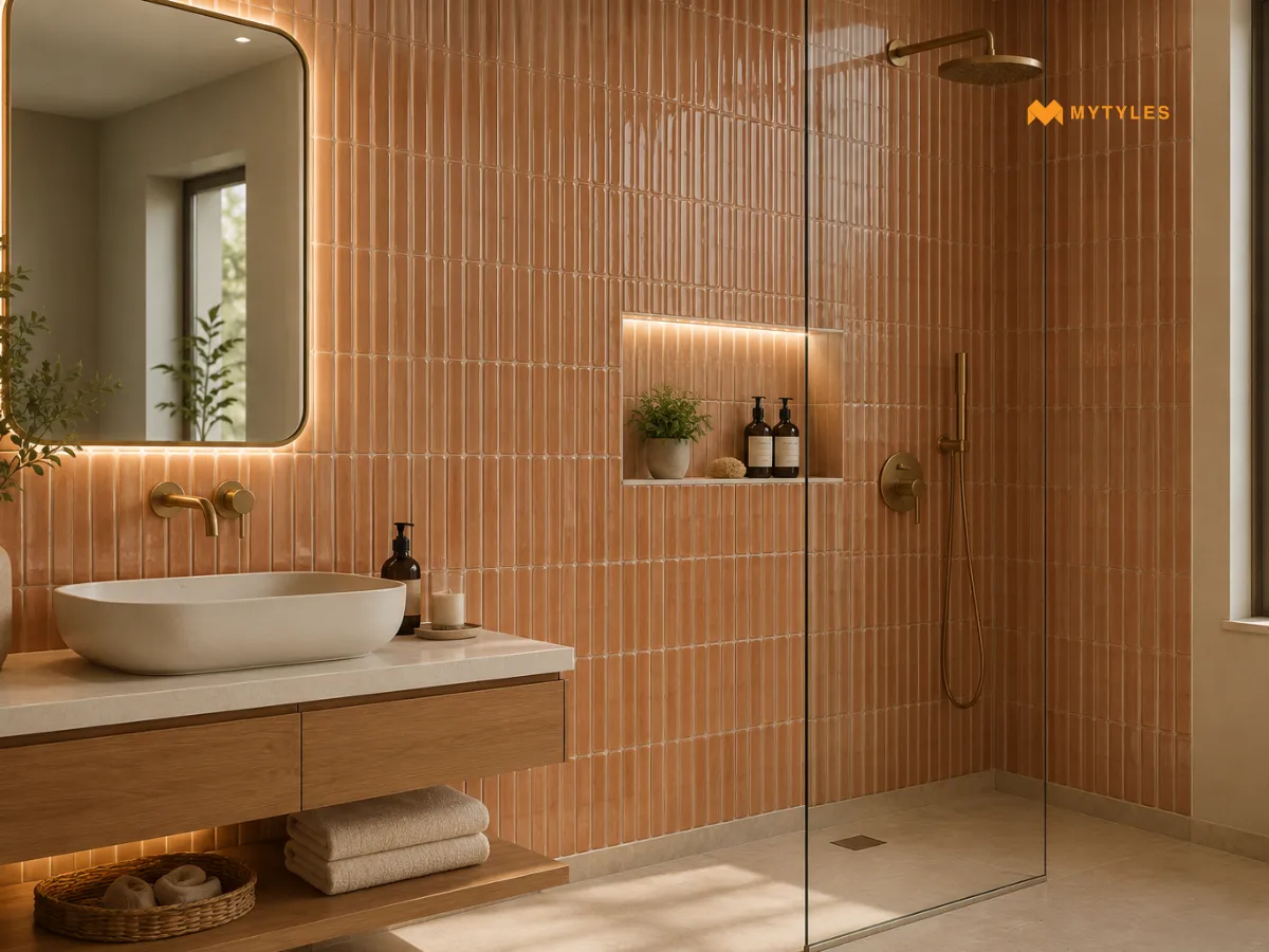 Offset KitKat Tile Pattern for Kitchen and Bathroom Walls